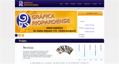 Desktop Screenshot of graficariopardense.com.br