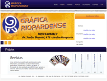 Tablet Screenshot of graficariopardense.com.br